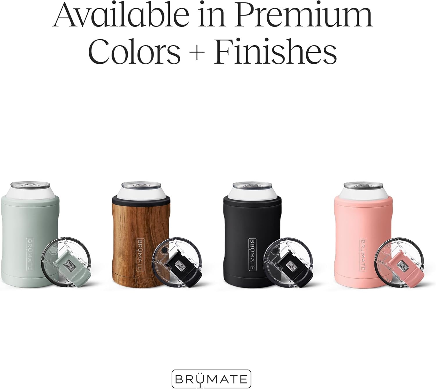 image:imageBrMate Hopsulator Duo 2in1 Can Cooler Insulated for Cans 100 Leak Proof Tumbler with Lid Can Insulated for Hard Seltzer Beer Soda and Energy DrinksGuava