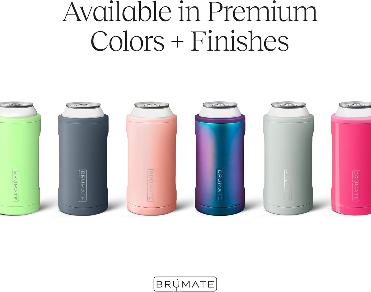 image:imageBrMate Hopsulator Trio 3in1 Insulated Can Cooler for 12oz 16oz Cans 100 Leak Proof Tumbler with Lid Insulated for Beer Soda and Energy DrinksBlue AgaveV1