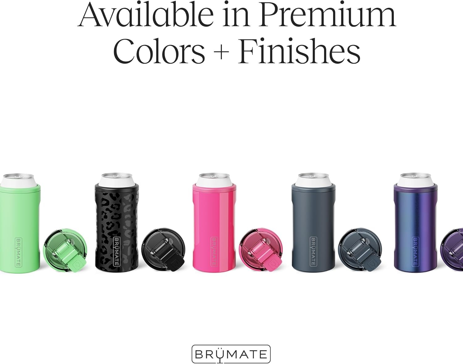 image:imageBrMate Hopsulator Trio 3in1 Insulated Can Cooler for 12oz 16oz Cans 100 Leak Proof Tumbler with Lid Insulated for Beer Soda and Energy DrinksSage