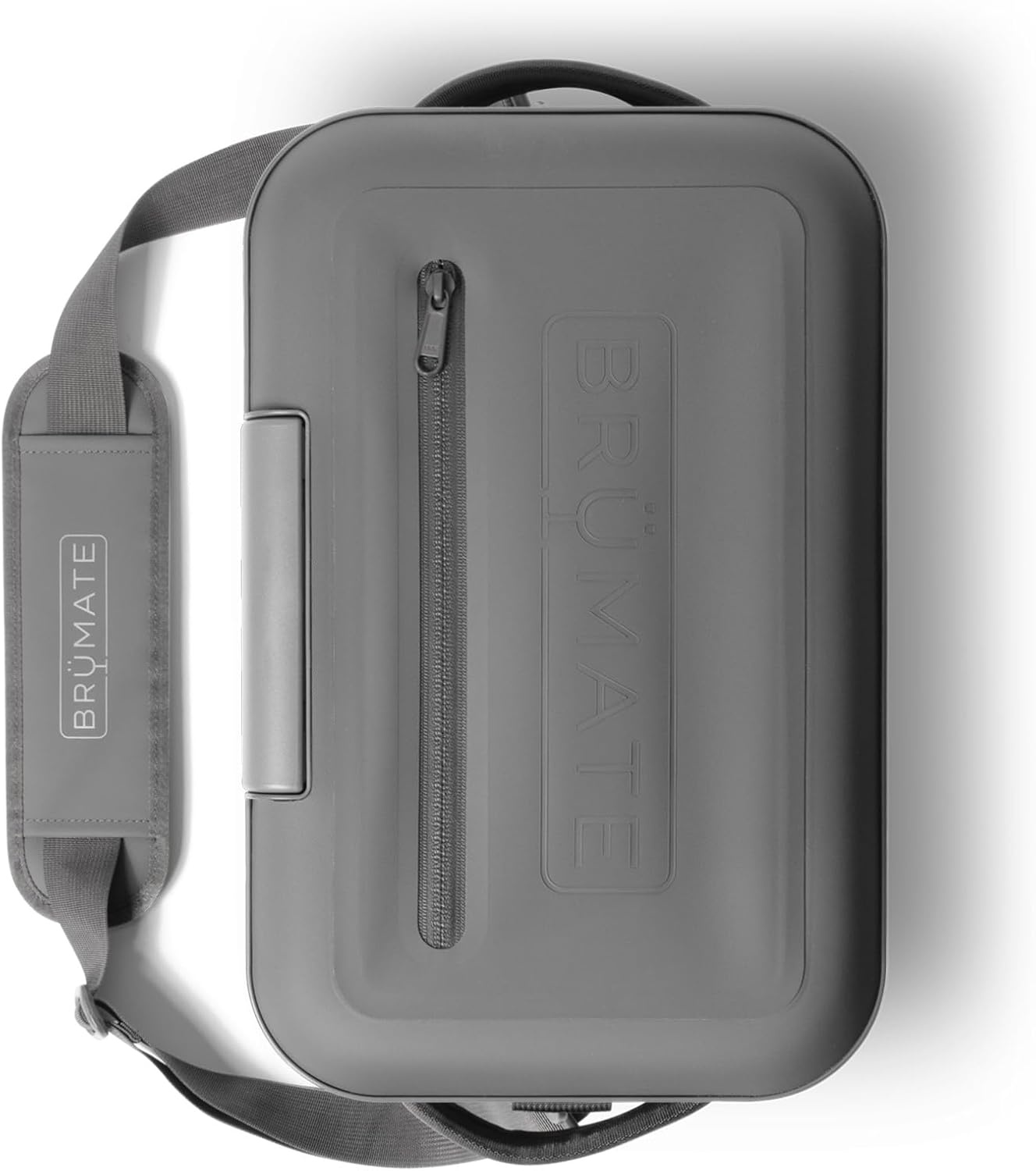 image:imageBrMate MagPack Insulated Soft Cooler Leakproof Zipperless Magnetic Seal 48 Hour Ice Retention 12 18 24 Can SizesGraphite 18 Cans