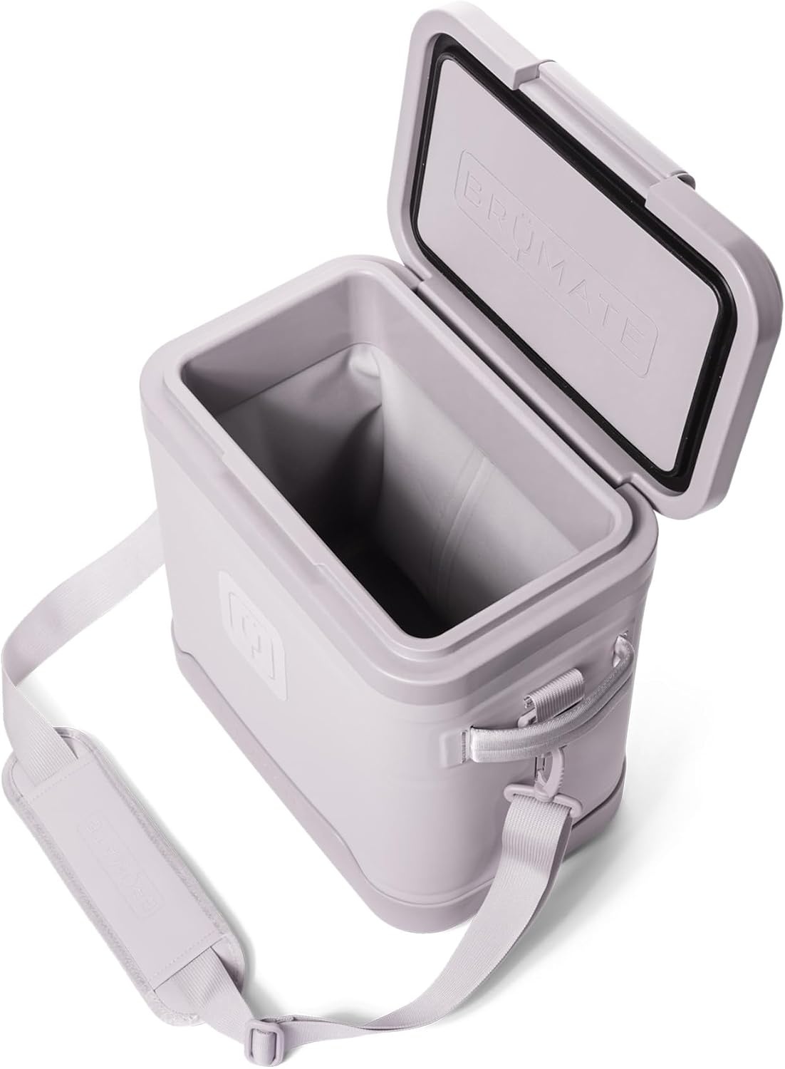 image:imageBrMate MagPack Insulated Soft Cooler Leakproof Zipperless Magnetic Seal 48 Hour Ice Retention 12 18 24 Can SizesLilac 18 Cans