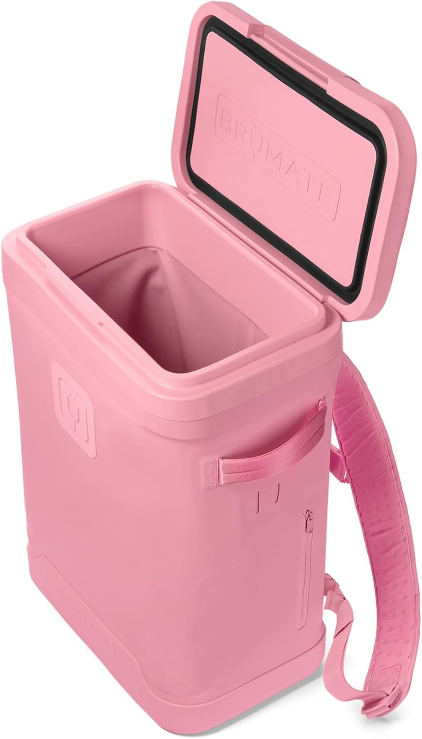 image:imageBrMate MagPack Insulated Soft Cooler Leakproof Zipperless Magnetic Seal 48 Hour Ice Retention 12 18 24 Can SizesPrimrose 24 Cans
