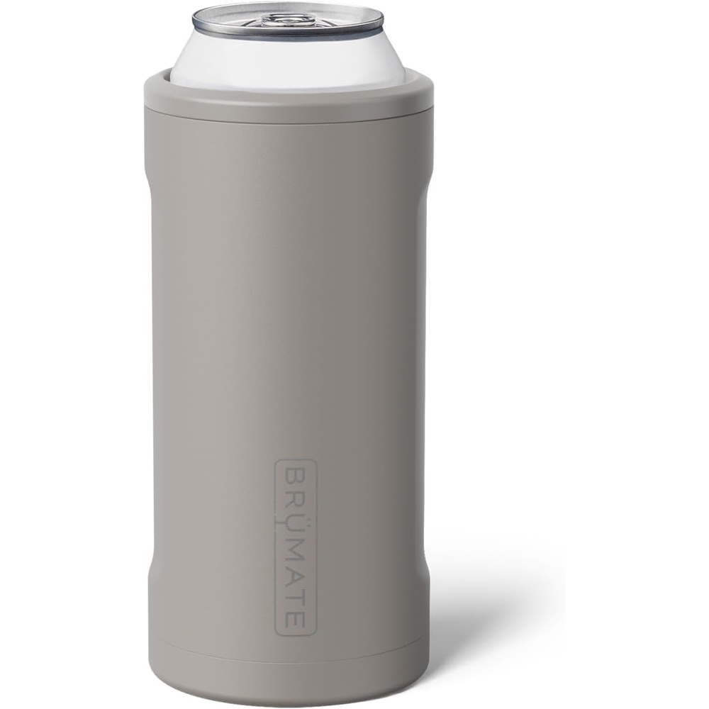 image:imageBrMate Hopsulator Juggernaut Can Cooler for 2425oz Cans Insulated Stainless Steel Drink Holder for Large Beer Tea and Energy DrinksMocha