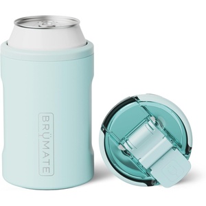 image:imageBrMate Hopsulator Duo 2in1 Can Cooler Insulated for Cans  100 Leak Proof Tumbler with Lid  Can Insulated for Hard Seltzer Beer Soda and Energy DrinksBlue Agave