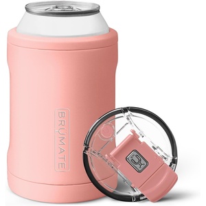 image:imageBrMate Hopsulator Duo 2in1 Can Cooler Insulated for Cans  100 Leak Proof Tumbler with Lid  Can Insulated for Hard Seltzer Beer Soda and Energy DrinksGuava