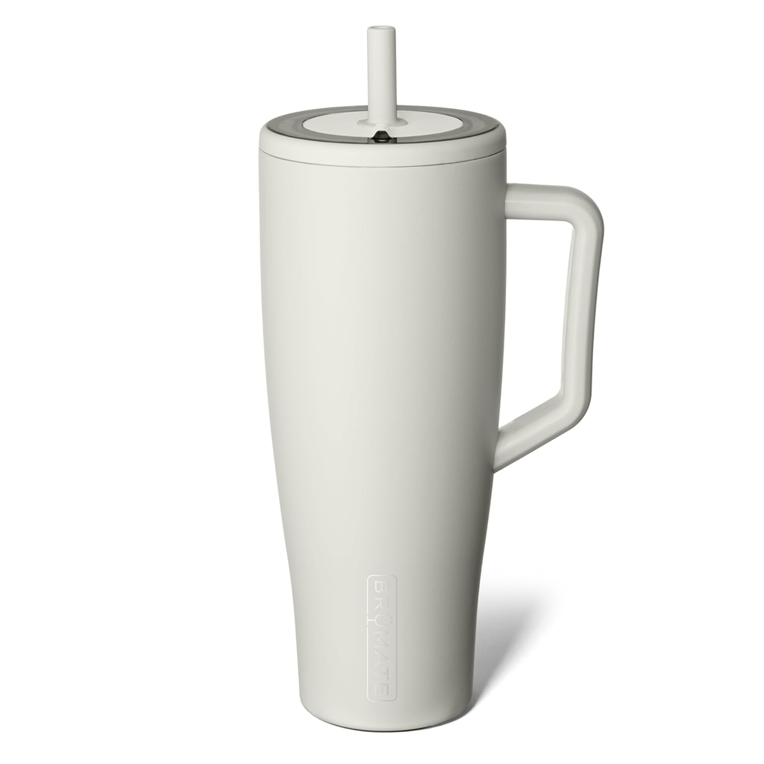 image:imageBrMate Era 30 oz Tumbler with Handle amp Straw 100 Leakproof Insulated Water Bottle Tumbler with Lid amp Flexible SoftSip Straw Made of Stainless Steel Cup Holder Friendly 30oz CuraaoDune
