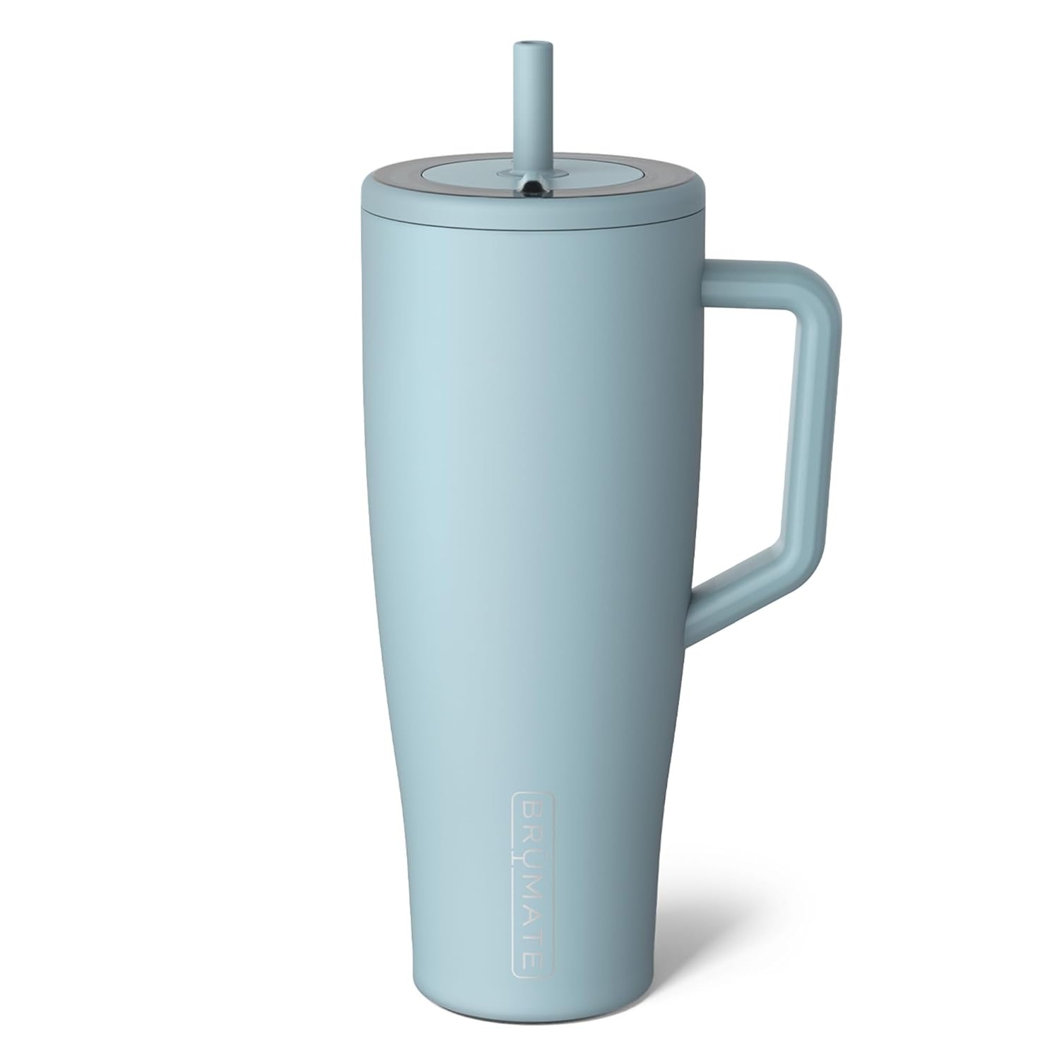 image:imageBrMate Era 30 oz Tumbler with Handle amp Straw 100 Leakproof Insulated Water Bottle Tumbler with Lid amp Flexible SoftSip Straw Made of Stainless Steel Cup Holder Friendly 30oz CuraaoMist
