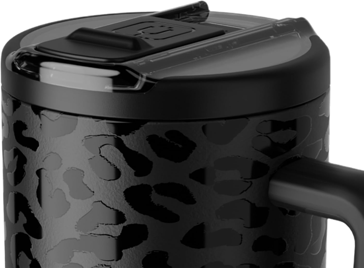 image:imageBrMate Era Flip 40oz Tumbler with 100 Leakproof Covered Straw Lid Hygienic Covered Straw Insulated Stainless Steel Water Bottle with Handle Cup Holder Friendly BPAFree Lilac DuskOnyx Leopard
