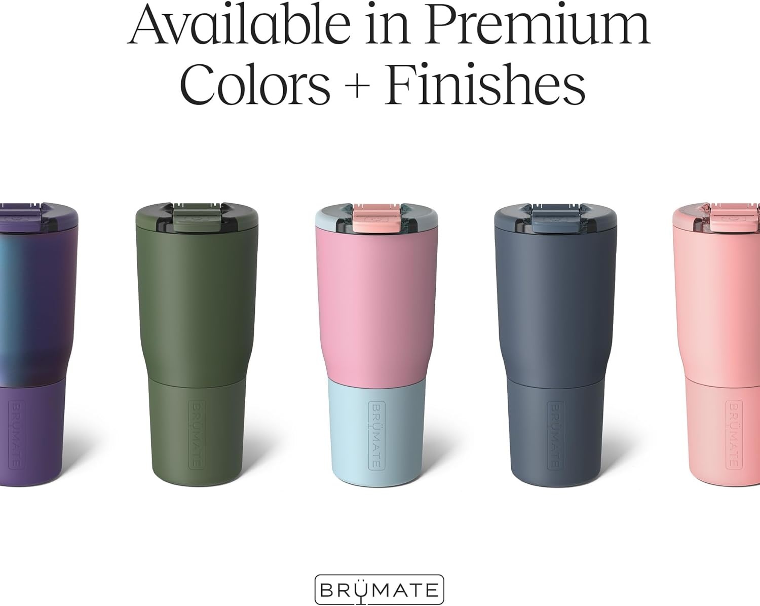 image:imageBrMate Nav 35oz 100 Leak Proof Insulated Travel Tumbler with Magnetic BevLock Lid Double Wall CupHolder Friendly Stainless Steel Mug Dark AuraDune