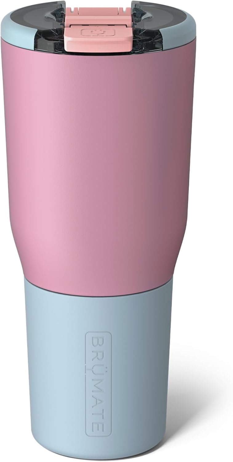 image:imageBrMate Nav 35oz 100 Leak Proof Insulated Travel Tumbler with Magnetic BevLock Lid Double Wall CupHolder Friendly Stainless Steel Mug Dark AuraEclipse