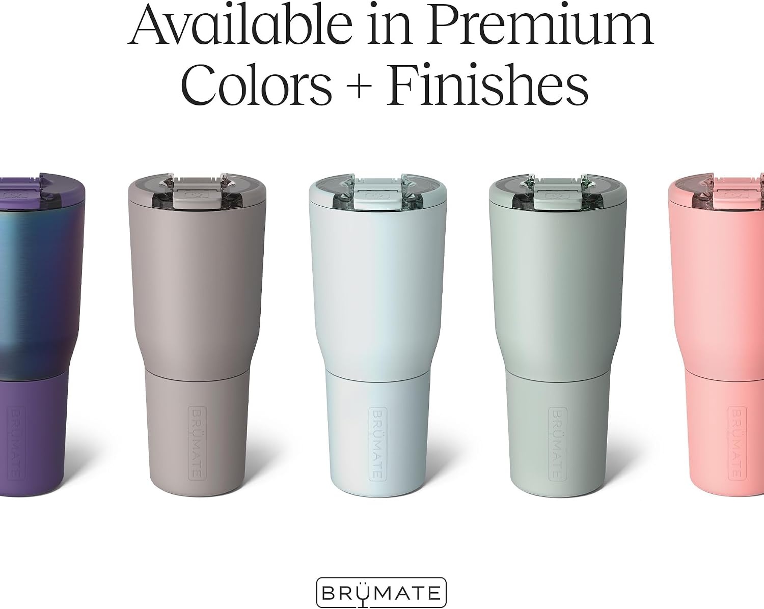 image:imageBrMate Nav 35oz 100 Leak Proof Insulated Travel Tumbler with Magnetic BevLock Lid Double Wall CupHolder Friendly Stainless Steel Mug Dark AuraNightfall Blue