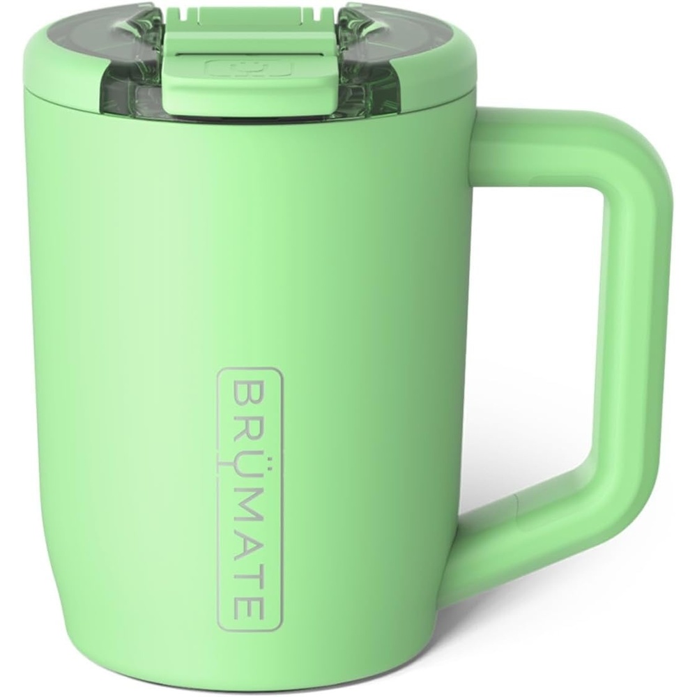image:imageBrMate Mv 15oz 100 Leak Proof Insulated Coffee Mug with Handle amp Lid Stainless Steel Coffee Travel Mug Double Walled Coffee Cup Nightfall BlueKiwi