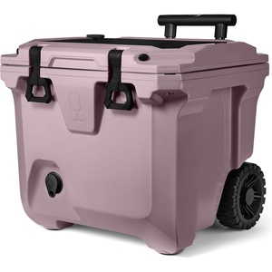 image:imageBrMate BrTank Hard Cooler with Builtin Drink Tank amp Tap  5 Day Ice Retention  Perfect for Beach Tailgating Camping Sports Games amp MoreLilac Dusk