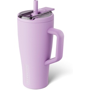 image:imageBrMate Era Flip 40oz Tumbler with 100 Leakproof Covered Straw Lid  Hygienic Covered Straw  Insulated Stainless Steel Water Bottle with Handle  Cup Holder Friendly  BPAFree Lilac DuskLavender