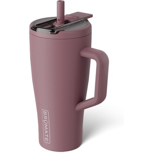 image:imageBrMate Era Flip 40oz Tumbler with 100 Leakproof Covered Straw Lid  Hygienic Covered Straw  Insulated Stainless Steel Water Bottle with Handle  Cup Holder Friendly  BPAFree Lilac DuskRose Taupe