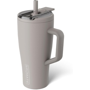 image:imageBrMate Era Flip 40oz Tumbler with 100 Leakproof Covered Straw Lid  Hygienic Covered Straw  Insulated Stainless Steel Water Bottle with Handle  Cup Holder Friendly  BPAFree Lilac DuskMocha