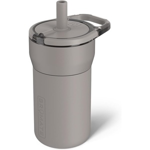 image:imageBrMate Leap 12oz 100 Leakproof Kids Tumbler with Handle amp Silicone Soft Straw  Durable Drop Resistant Silicone Sleeve  Made of Insulated Stainless Steel  Cup Holder Friendly  Violet CrushMocha