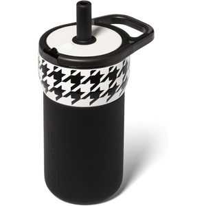 image:imageBrMate Leap 12oz 100 Leakproof Kids Tumbler with Handle amp Silicone Soft Straw  Durable Drop Resistant Silicone Sleeve  Made of Insulated Stainless Steel  Cup Holder Friendly  Violet CrushHoundstooth