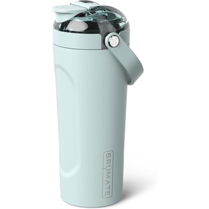 image:imageBrMate MultiShaker Blender Shaker Bottle  100 Leakproof Insulated Stainless Steel  Pre Workout and Protein Shaker Bottle for the Gym  25oz MochaBlue Agave