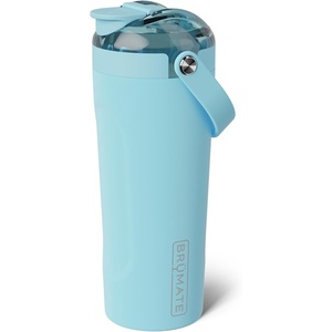 image:imageBrMate MultiShaker Blender Shaker Bottle  100 Leakproof Insulated Stainless Steel  Pre Workout and Protein Shaker Bottle for the Gym  25oz MochaGlacier