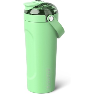 image:imageBrMate MultiShaker Blender Shaker Bottle  100 Leakproof Insulated Stainless Steel  Pre Workout and Protein Shaker Bottle for the Gym  25oz MochaKiwi