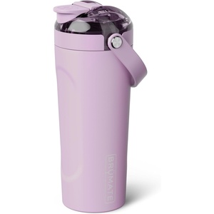 image:imageBrMate MultiShaker Blender Shaker Bottle  100 Leakproof Insulated Stainless Steel  Pre Workout and Protein Shaker Bottle for the Gym  25oz MochaLavender