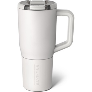 image:imageBrMate Mv  25oz 100 Leak Proof Insulated Coffee Mug with Handle amp Lid  Stainless Steel Coffee Travel Mug  Double Walled Coffee Cup Navy Polka DotsDune