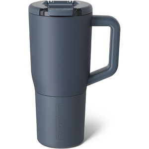 image:imageBrMate Mv  25oz 100 Leak Proof Insulated Coffee Mug with Handle amp Lid  Stainless Steel Coffee Travel Mug  Double Walled Coffee Cup Navy Polka DotsNightfall Blue