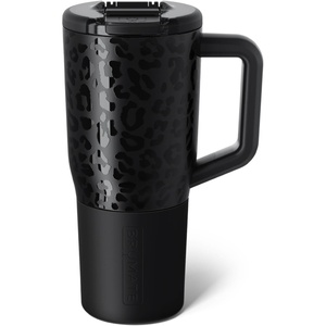 image:imageBrMate Mv  25oz 100 Leak Proof Insulated Coffee Mug with Handle amp Lid  Stainless Steel Coffee Travel Mug  Double Walled Coffee Cup Navy Polka DotsOnyx Leopard