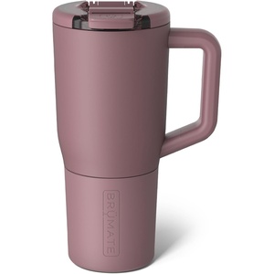 image:imageBrMate Mv  25oz 100 Leak Proof Insulated Coffee Mug with Handle amp Lid  Stainless Steel Coffee Travel Mug  Double Walled Coffee Cup Navy Polka DotsRose Taupe