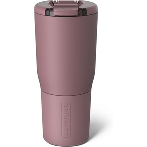 image:imageBrMate Nav 35oz 100 Leak Proof Insulated Travel Tumbler with Magnetic BevLock Lid  Double Wall CupHolder Friendly Stainless Steel Mug Dark AuraRose Taupe