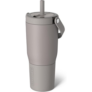 image:imageBrMate Resa 35oz 100 Leakproof Travel Tumbler with Handle amp Straw  Flexible SoftSip Straw  Silicone Sleeve for Durability  Stainless Steel  Cup Holder amp Travel Friendly Water Bottle PineappleMocha
