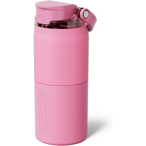 image:imageBrMate Rise 35oz Water Bottle With 100 Leakproof Covered Silicone Straw  Insulated Stainless Steel Water Bottle  Fast Flow  Soft Sip Silicone Spout  Removable Straw  BPAFree Nightfall BluePrimrose