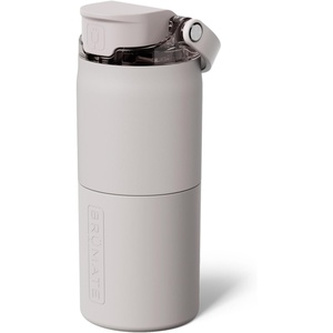 image:imageBrMate Rise 35oz Water Bottle With 100 Leakproof Covered Silicone Straw  Insulated Stainless Steel Water Bottle  Fast Flow  Soft Sip Silicone Spout  Removable Straw  BPAFree Nightfall BlueDune