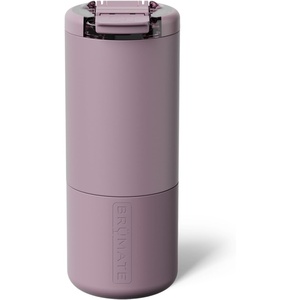 image:imageBrMate Strova 18oz 100 Leakproof Insulated Coffee Mug  CeramicLined Interior  BuiltIn Silicone Sleeve for Travel  Locking Flip Lid JavaLilac Dusk