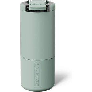 image:imageBrMate Strova 18oz 100 Leakproof Insulated Coffee Mug  CeramicLined Interior  BuiltIn Silicone Sleeve for Travel  Locking Flip Lid JavaSage